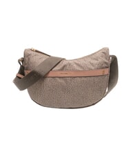 BORBONESE LUNA DOWNTOWN Bolso de hombro ajustable polvo/op natural - Bolsos Mujer - 1