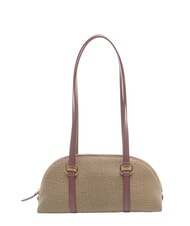 BORBONESE OUTLINE Bolso de hombro op/merlot natural - Bolsos Mujer - 1