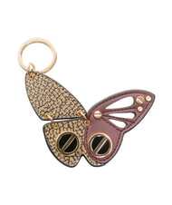 BORBONESE LOGO Llavero de mariposa natural/multicolor op - Llaveros - 1