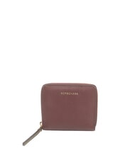 BORBONESE BIRDIE Cartera mediana de cuero merlot/natural op - Carteras Mujer - 1