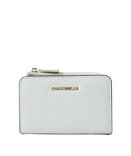 COCCINELLE METALLIC TRICOLOR Billetera de cuero nieve/co&ntilde;ac/noir - Carteras Mujer - 1