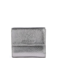 COCCINELLE METALLIC SOFT Cartera de piel granulada - Carteras Mujer