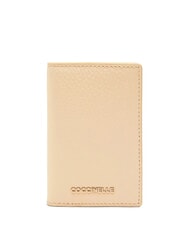 COCCINELLE METALLIC SOFT Cartera de cuero abedul - Carteras Mujer - 1