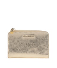 COCCINELLE METALLIC SMOOTH METAL Cartera de cuero dorado - Carteras Mujer - 1