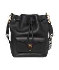 COCCINELLE BEAT GENETRATION RIBBON Bolso cubo de cuero - Bolsos Mujer