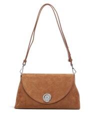 COCCINELLE NIKLA SUEDE BIMATERIAL Bolso de hombro co&ntilde;ac - Bolsos Mujer - 1