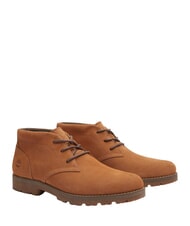 TIMBERLAND BRITTON SQUARE Bot&iacute;n bajo con cordones de piel - Zapatos Hombre
