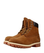 TIMBERLAND PREMIUM Botines de piel con cordones naranja - Zapatos Hombre - 1