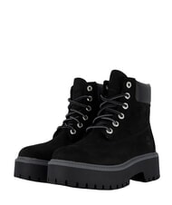TIMBERLAND STONE STREET PLATFORM WP Bot&iacute;n de piel impermeable Jetblack - Zapatos Mujer - 1
