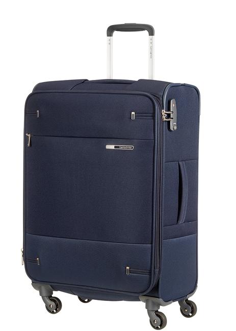 SAMSONITE Maletas Línea BASE BOOST, medida mediana, expandible blu navy - Trolley Semirrígidos