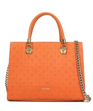POLLINI Embossed Heritage Bolso de mano NARANJA - Bolsos Mujer - 1