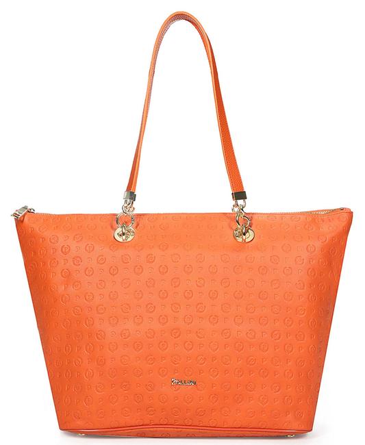 POLLINI Embossed Heritage Bolso shopper de hombro NARANJA - Bolsos Mujer
