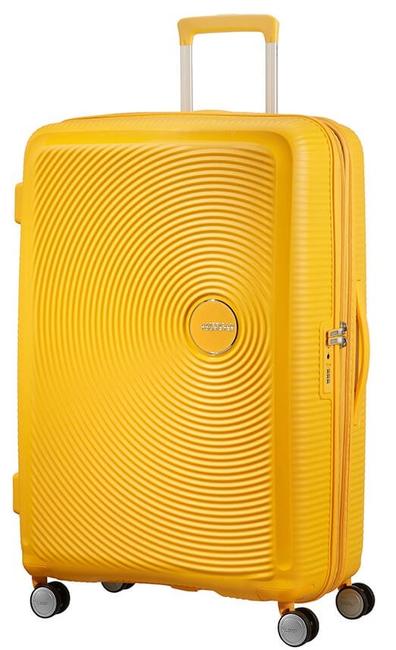 AMERICAN TOURISTER Maletas SOUNDBOX, medida grande, expandible goldenyellow - Trolley Rígidos