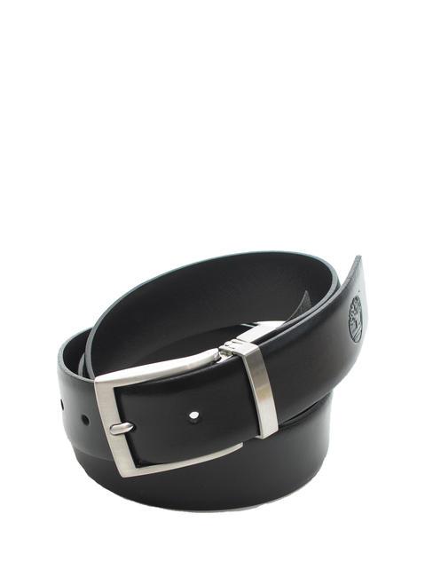 TIMBERLAND Cinturon De piel, reversible y ajustable NEGRO - Cinturones
