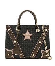 POLLINI Western Heritage Bolso, con bandolera. laca negra - Bolsos Mujer - 1