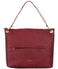 POLLINI Embossed Heritage Bolso de hombro, con bandolera y llavero Burdeos - Bolsos Mujer - 1