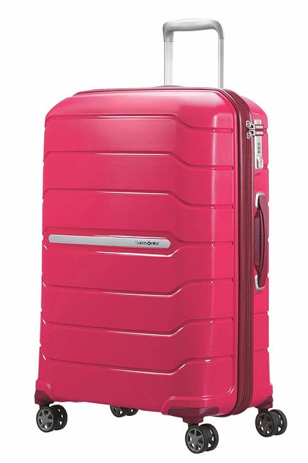 SAMSONITE Trolley Línea FLUX, tamaño mediano granito rojo - Trolley Rígidos