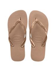 HAVAIANAS Chanclas TOP TIRAS rosa / oro - Zapatos Mujer - 1