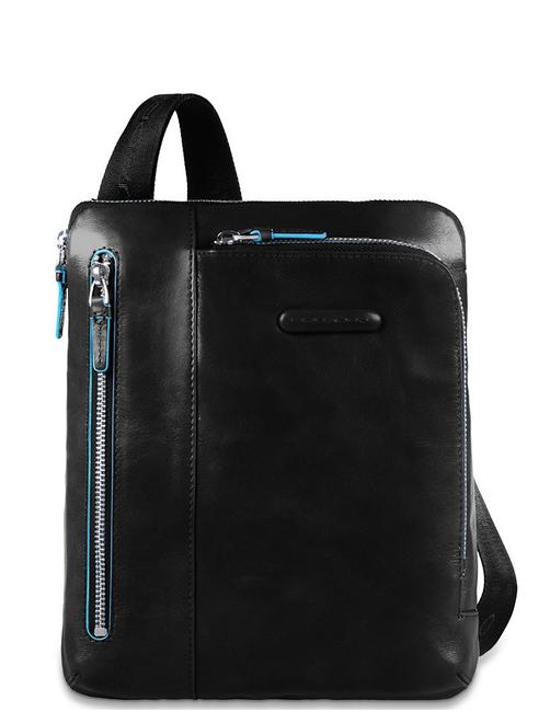 PIQUADRO Bolso CUADRADO AZUL, soporte para iPad negro - Bandoleras Hombre