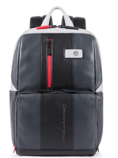 PIQUADRO Mochila URBAN, soporte para PC 14 " Gris - Mochilas para portátil