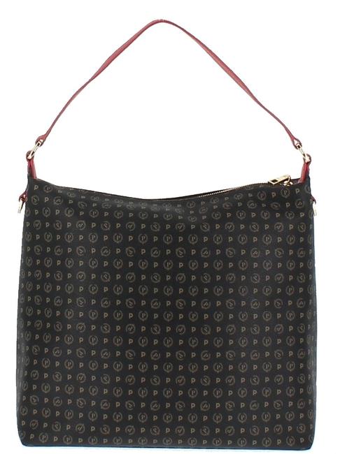 POLLINI Heritage Classic Bandolera, con bandolera laca negra - Bolsos Mujer