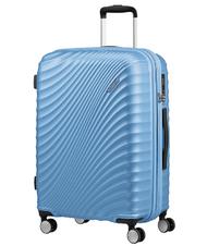 AMERICAN TOURISTER Maletas L&iacute;nea JETGLAM, medida mediana, expandible POLVO MET&Aacute;LICO AZUL - Trolley R&iacute;gidos - 1