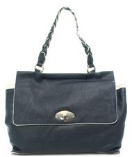 TOSCA BLU Delacroix Bolso shopper, de piel martillada azul - Bolsos Mujer - 1