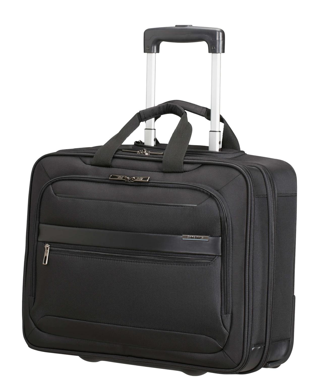 Samsonite Maletín De Piloto Vectura Evo, Portátil De Negro - En Le Sac Outlet!