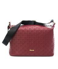 POLLINI Heritage Embossed Bolso bandolera Burdeos - Bolsos Mujer - 1