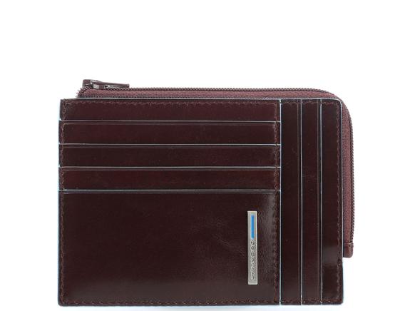 PIQUADRO Cartera Línea BLUE SQUARE CAOBA - Carteras Hombre