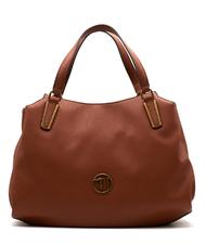 TRUSSARDI Jeans de ruibarbo Bolso, con correa para el hombro cuero - Bolsos Mujer - 1