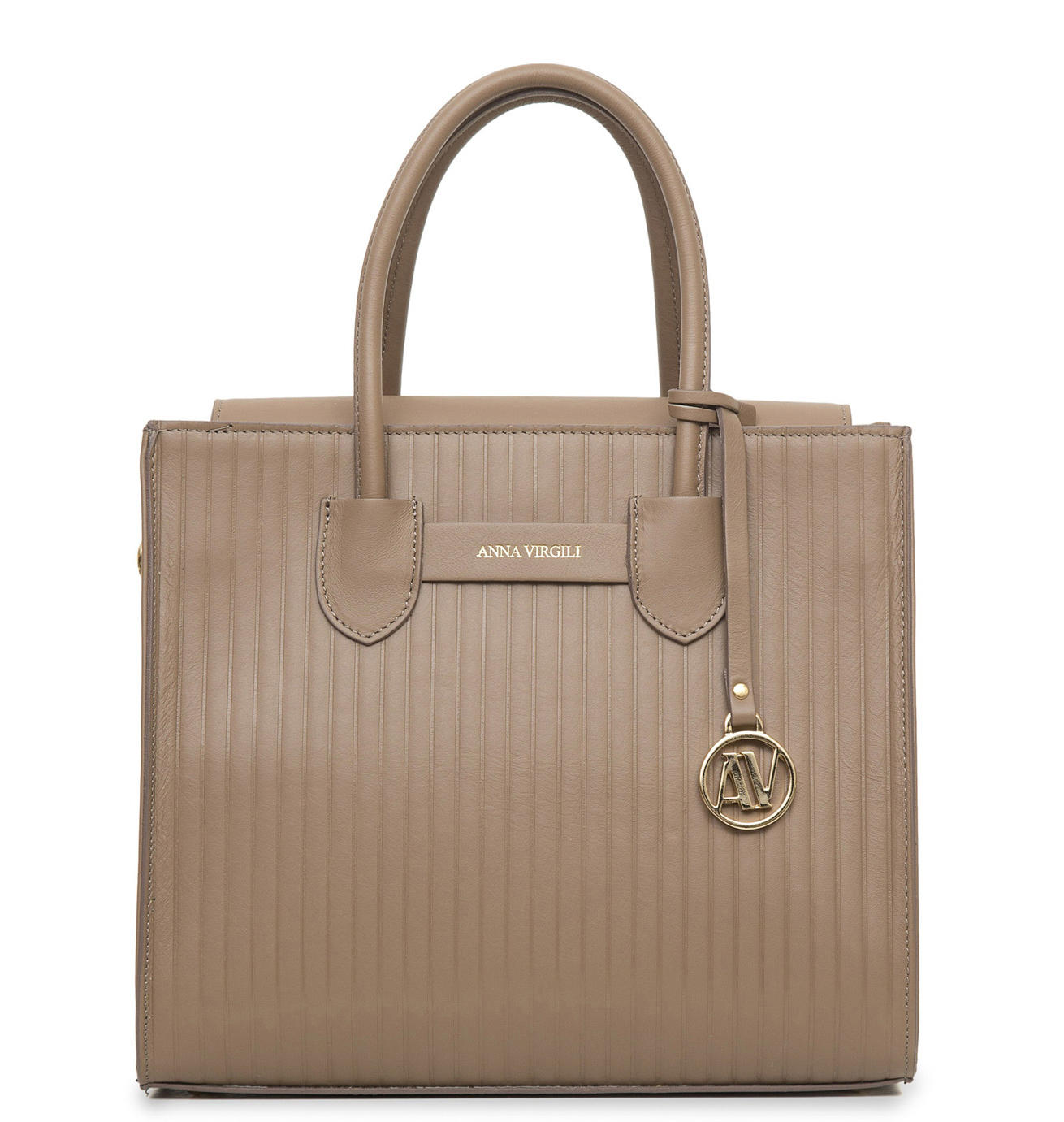 Anna Virgili Road Sara Bolsos De Mano, Con Bandolera, De Piel Gris Pardo -  ¡Compra A Precios De Outlet!