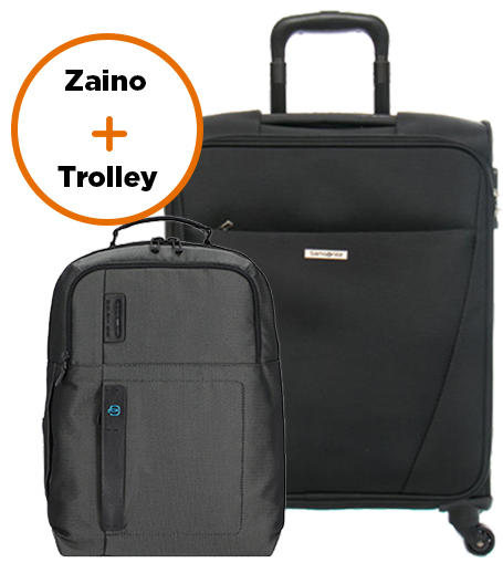 samsonite mochila trolley