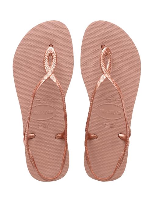 HAVAIANAS Chanclas LUNA CROCO / ROSA - Zapatos Mujer