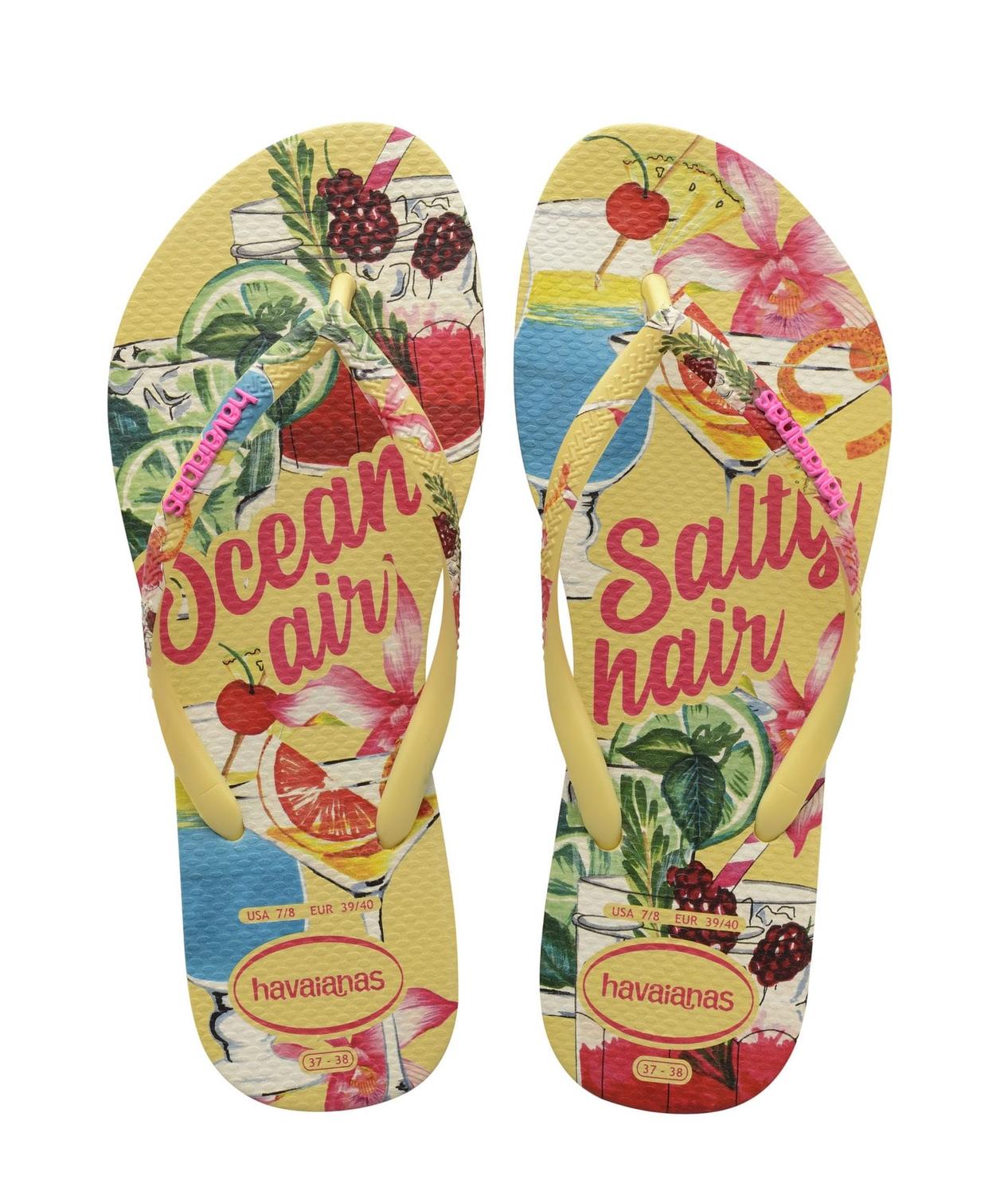 Havaianas Chanclas Slim Summer Limón / Amarillo - ¡Compra A Precios De  Outlet!