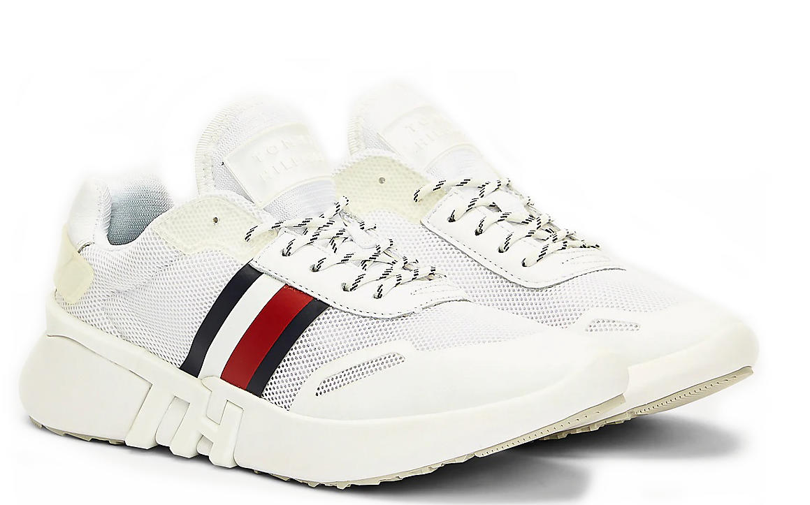 Tommy Hilfiger Sporty Zapatillas Altas Blanco - ¡Compra A Precios De Outlet!