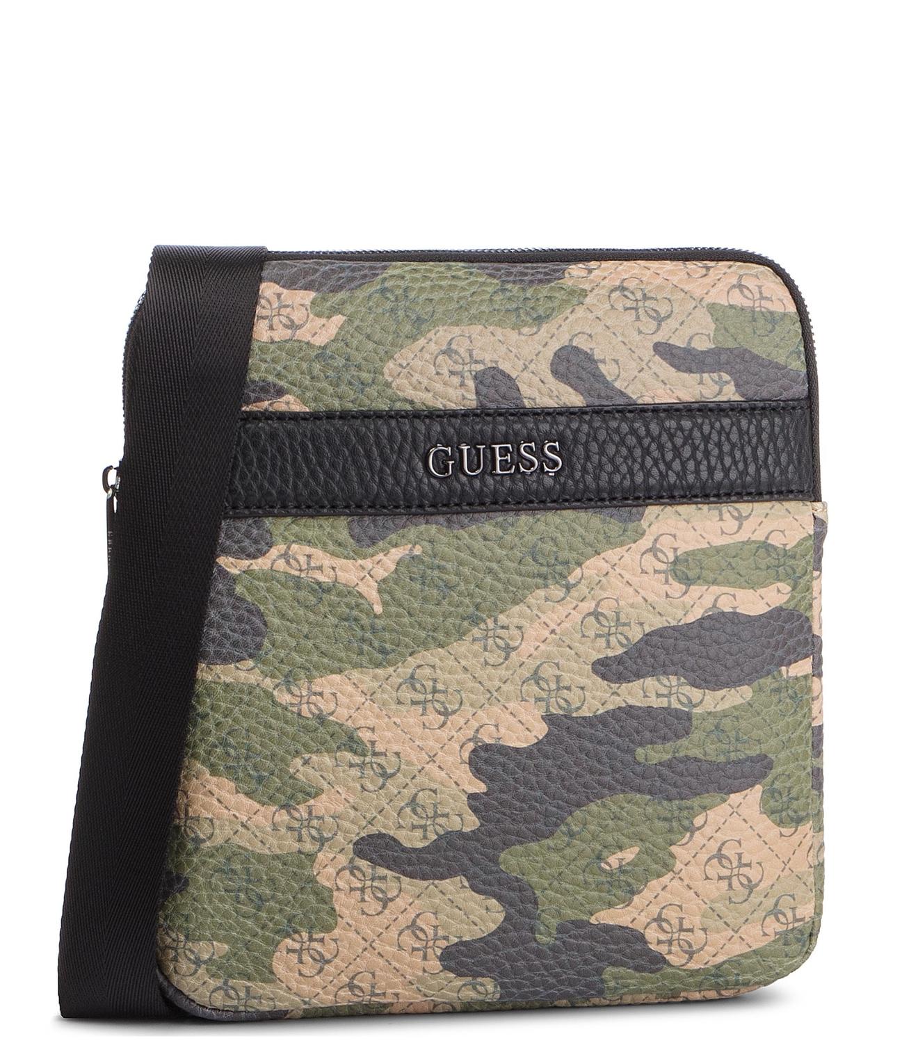 bolso camuflaje guess