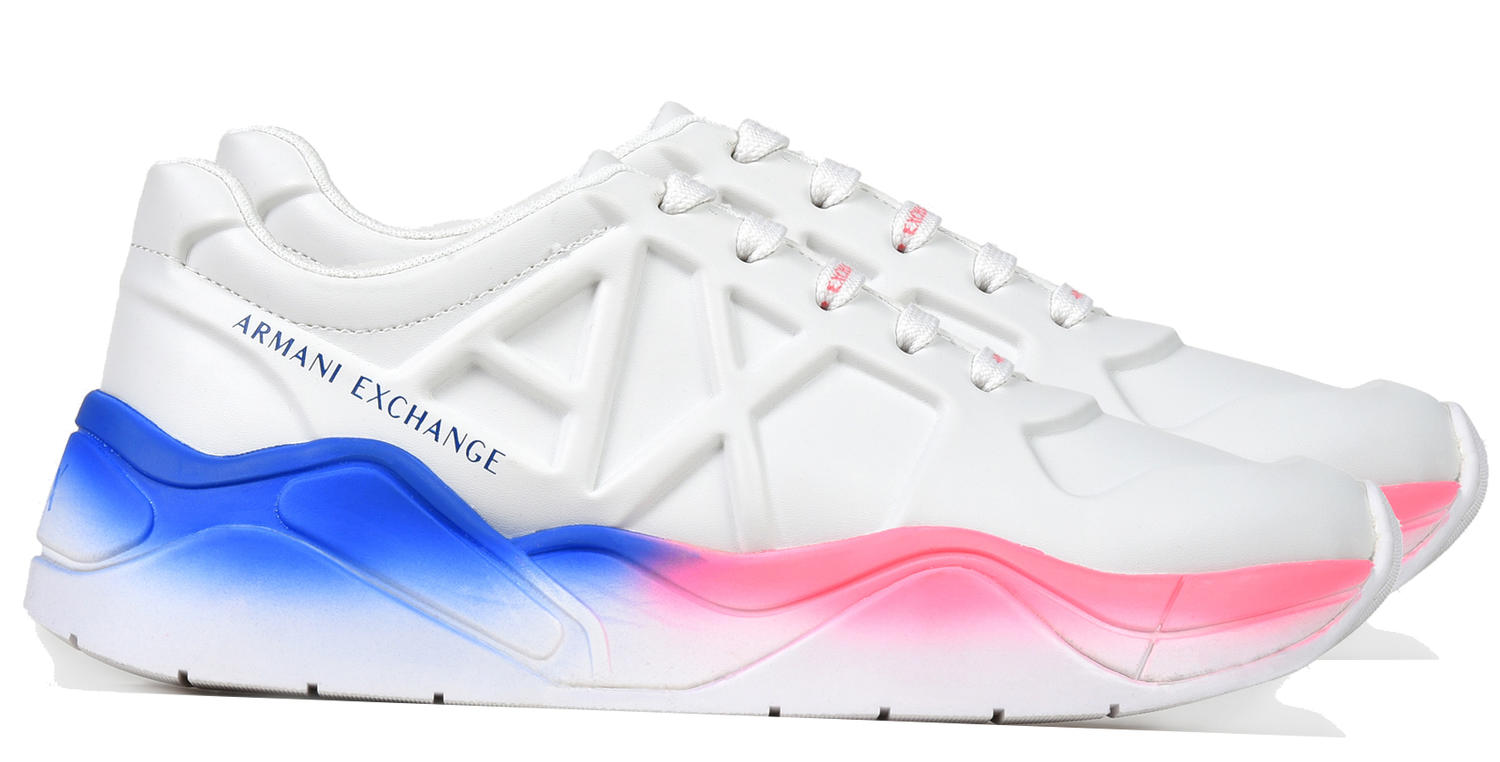 Armani Exchange Zapatillas Para Mujer Óptico / Blanco - ¡Compra A Precios  De Outlet!