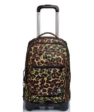 INVICTA  NEW PLUG ANIMALIER Mochila Trolley 3 en 1 LEO VERDE - Mochilas con ruedas - 1