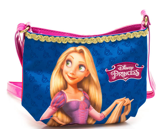 PRINCESS  Bolsito con bandolera, con estampado Disney Princess azul - Bolsas y accesorios  niños