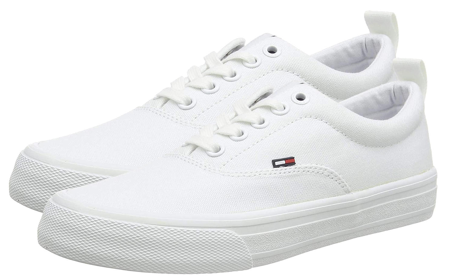 Tommy Hilfiger Zapatillas De Lona Blanco - ¡Compra A Precios De Outlet!