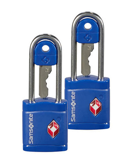 SAMSONITE  GLOBAL TRAVEL Set 2 Candados TSA midnightblue - Accesorios de viaje