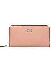 CALVIN KLEIN  Cartera cremallera around Rosa polvorienta - Carteras Mujer - 1