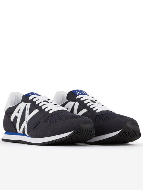 ARMANI EXCHANGE RIO Zapatillas bajas MARINO / BLANCO - Zapatos Hombre