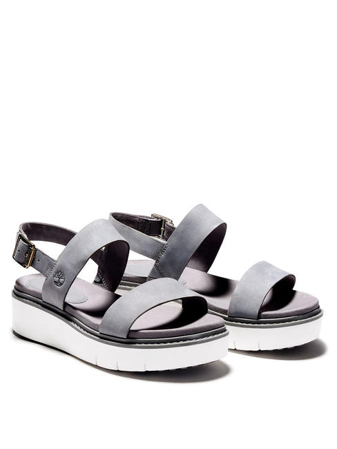 TIMBERLAND  Sandalias SAFARI en nobuck gris - Zapatos Mujer