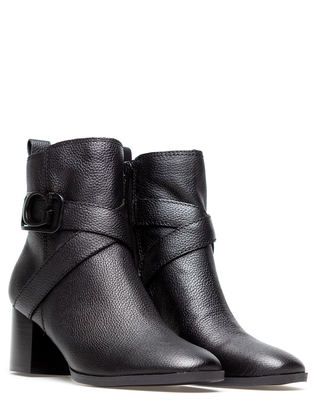 Guess Patina Botas Negro - ¡Compra A Precios De Outlet!