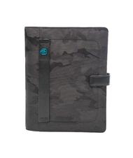 PIQUADRO  P16 PULSE Porta Bloc de notas con agenda camuflaje / negro - Fundas para tablet & Organizer - 1