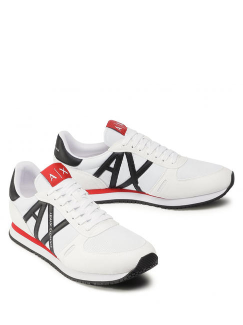 ARMANI EXCHANGE RIO Zapatillas bajas MULTICOLOR / OP.WHITE + NEGRO - Zapatos Hombre
