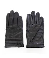 ARMANI EXCHANGE  Guantes de cuero para hombre NEGRO - Guantes - 1