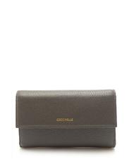 COCCINELLE  Cartera de piel compacta t&oacute;rtola - Carteras Mujer - 1